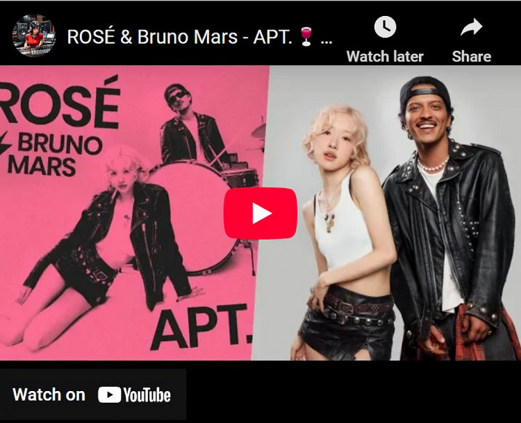 rosé &amp; bruno mars - apt. (Pic)